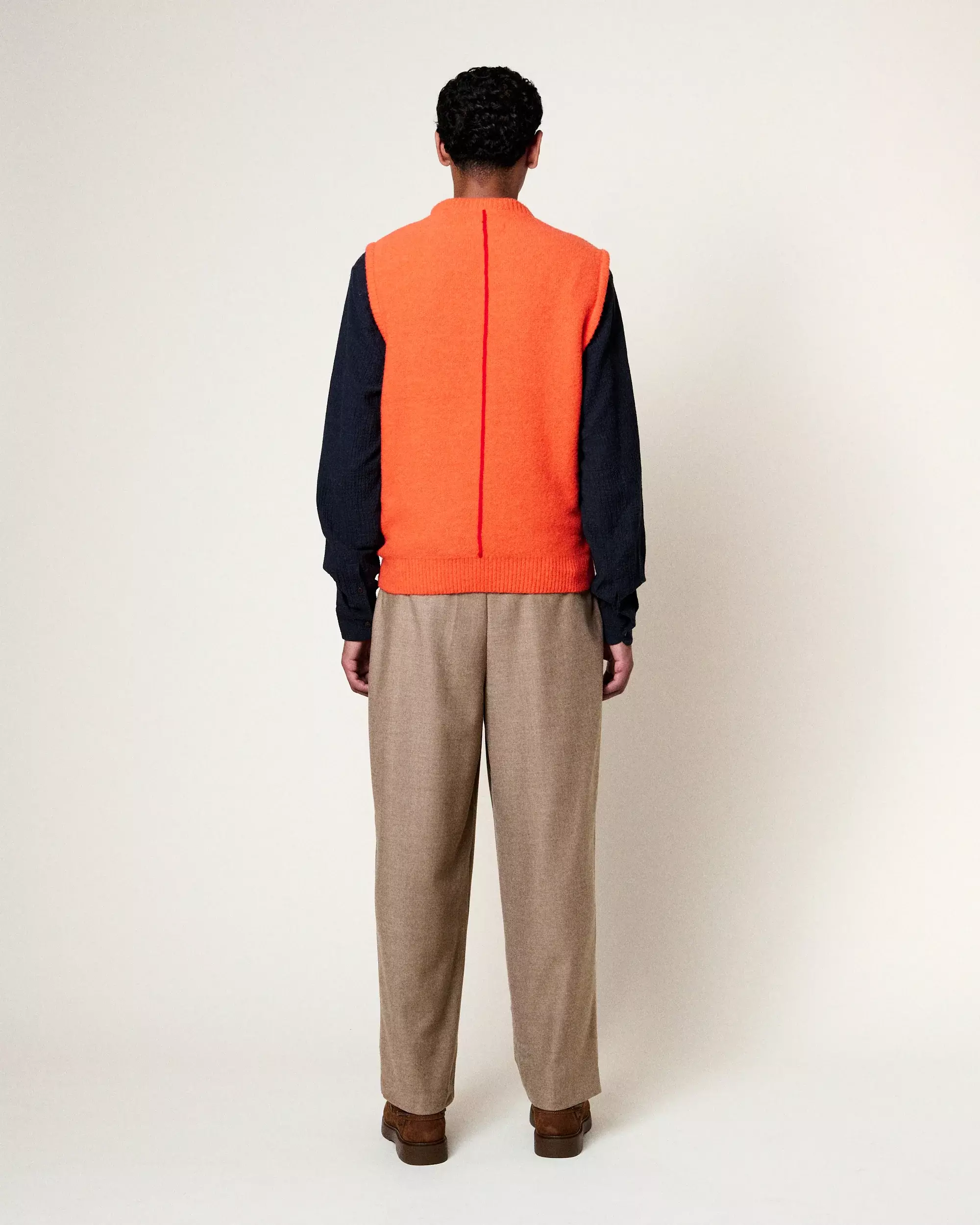 Homecore Baby Firas Bright Orange Pullunder Herren orange
